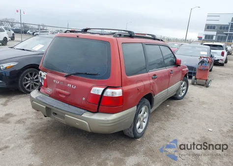2001 Subaru Forester S из США, поврежденный, VIN JF1SF65551H763607